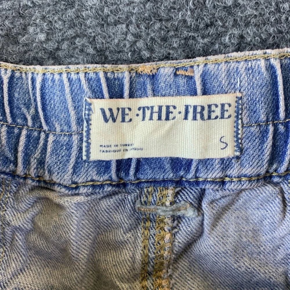 Free People We The Free People Carpenter Jeans Women 31x29 Blue Denim Light Wash